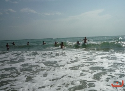 Beachový kemp v Itálii