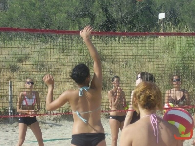 Beachový kemp v Itálii