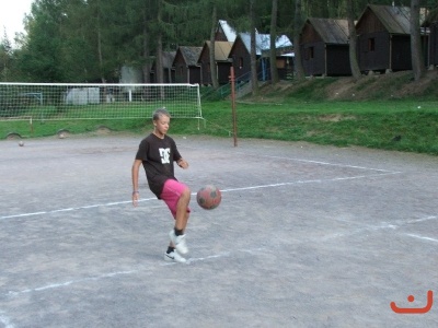 Soustředění volejbalových tříd v Podhradí