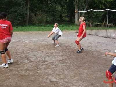 Soustředění volejbalových tříd v Podhradí