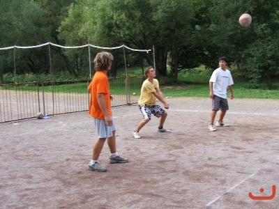 Soustředění volejbalových tříd v Podhradí