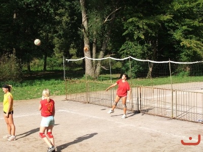 Soustředění volejbalových tříd v Podhradí