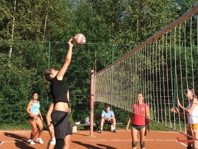 Volejbalové soustředění v Horním Bradle