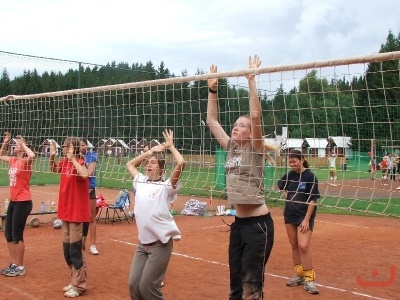 Volejbalové soustředění v Horním Bradle
