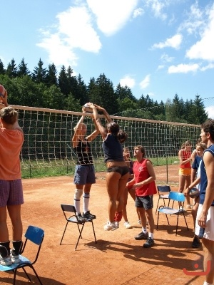 Volejbalové soustředění v Horním Bradle