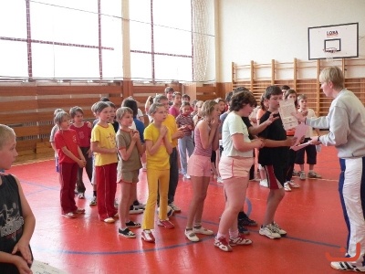 Školní turnaj ve vybíjené