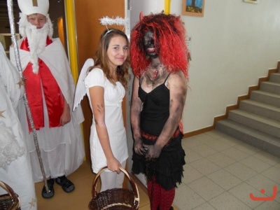 Mikuláš ve škole