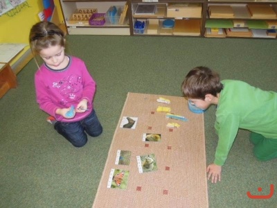 Leden v Montessori třídě