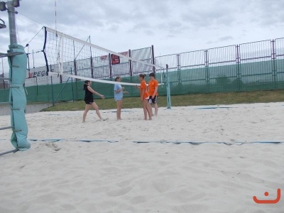 Beachový turnaj osobností a žáků školy