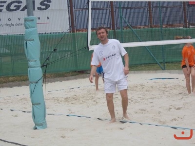 Beachový turnaj osobností a žáků školy