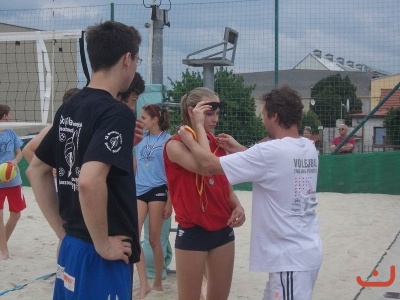 Beachový turnaj osobností a žáků školy