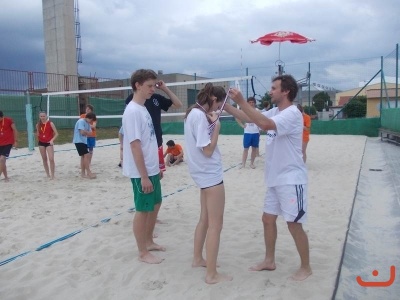Beachový turnaj osobností a žáků školy
