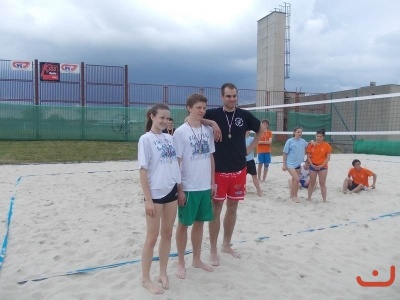 Beachový turnaj osobností a žáků školy