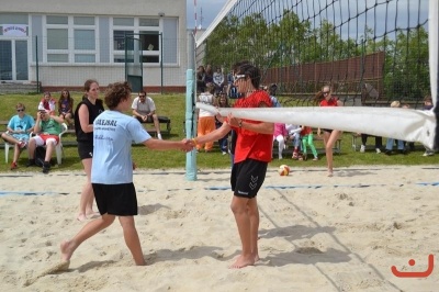 Beachový turnaj osobností a žáků školy