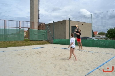 Beachový turnaj osobností a žáků školy