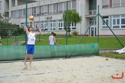 Beachový turnaj osobností a žáků školy