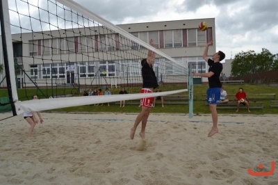 Beachový turnaj osobností a žáků školy