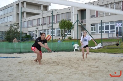 Beachový turnaj osobností a žáků školy