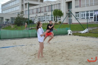 Beachový turnaj osobností a žáků školy