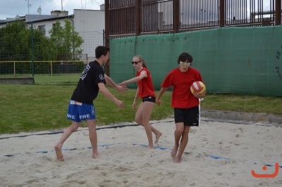 Beachový turnaj osobností a žáků školy