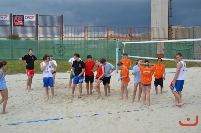 Beachový turnaj osobností a žáků školy
