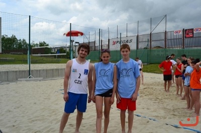 Beachový turnaj osobností a žáků školy