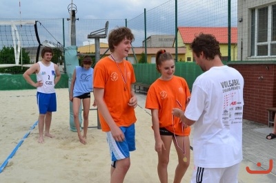 Beachový turnaj osobností a žáků školy
