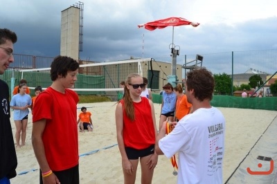 Beachový turnaj osobností a žáků školy