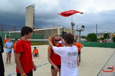 Beachový turnaj osobností a žáků školy
