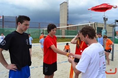 Beachový turnaj osobností a žáků školy
