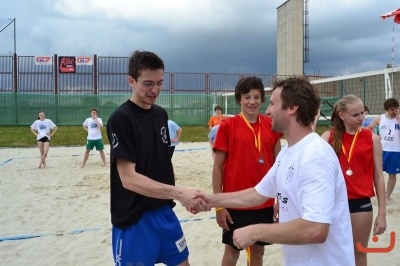 Beachový turnaj osobností a žáků školy
