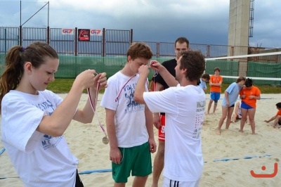 Beachový turnaj osobností a žáků školy