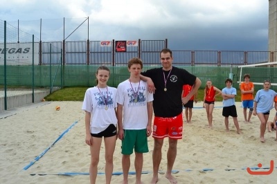 Beachový turnaj osobností a žáků školy