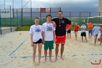 Beachový turnaj osobností a žáků školy