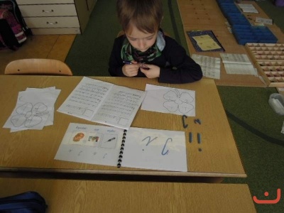Duben v Montessori třídě