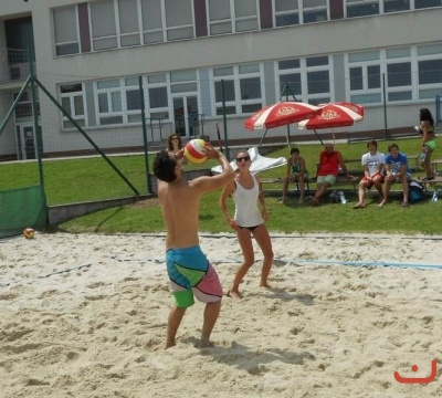 Adams family beach