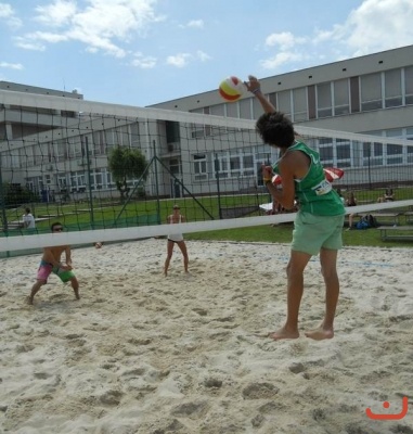 Adams family beach