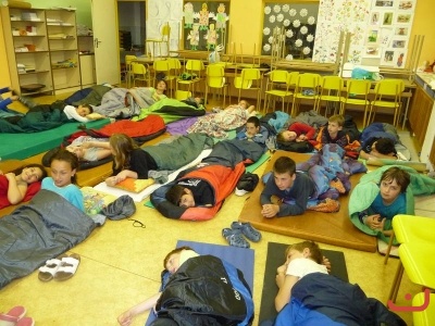 5.A - spaní ve škole, Permonium