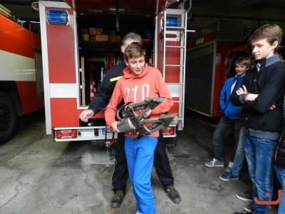 8.A na exkurzi u hasičů