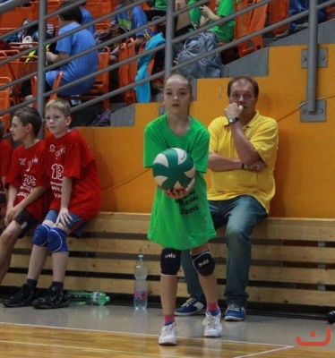 Krajský turnaj v minivolejbalu - říjen
