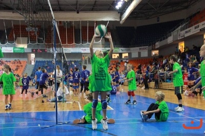 Krajský turnaj v minivolejbalu - říjen