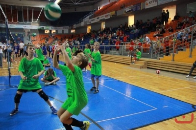 Krajský turnaj v minivolejbalu - říjen