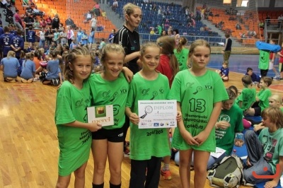 Krajský turnaj v minivolejbalu - říjen