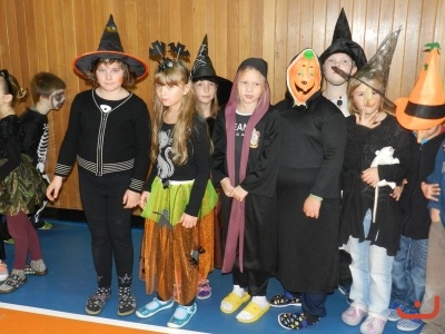 Halloweenský průvod