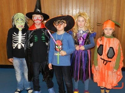 Halloweenský průvod