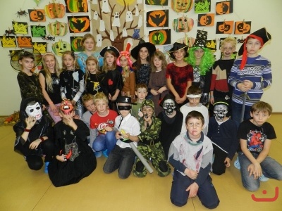 Halloweenský průvod