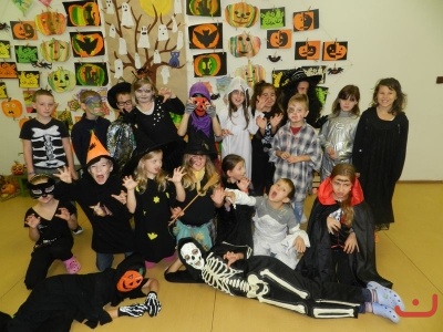 Halloweenský průvod