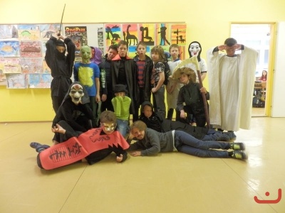 Halloweenský průvod