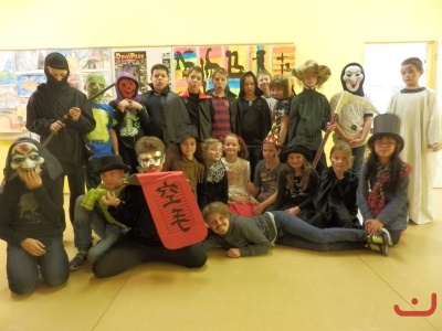 Halloweenský průvod