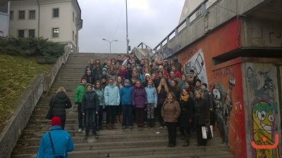 Návštěva partnerské školy v Bratislavě